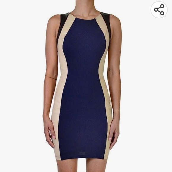 DAVID LERNER Color-block Dress - Picture 6 of 8